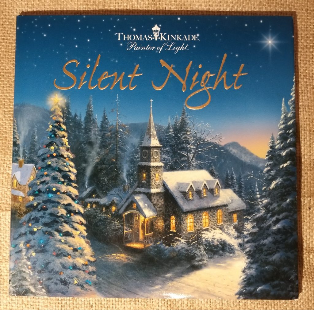 "Silent Night" magic illustrated by Thomas Kinkade Christmas Christmas 20181126 192832 e1617711263883