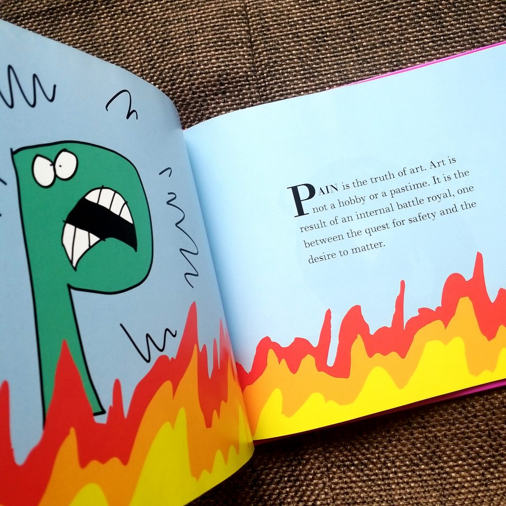 "V is for Vulnerable": Seth Godin's guide for accepting fears, taking action, creating art Alphabet Kids Book Reviews 20210309 085447