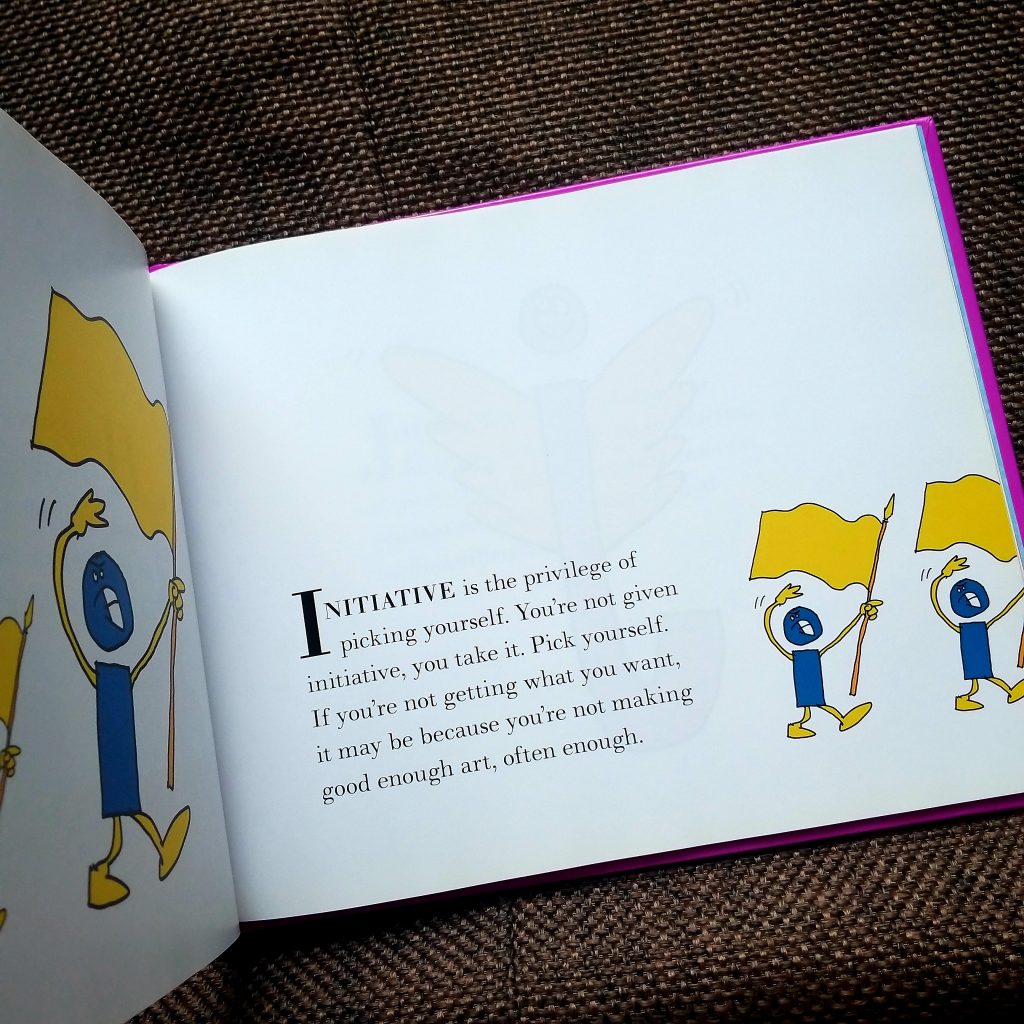 "V is for Vulnerable": Seth Godin's guide for accepting fears, taking action, creating art Alphabet Kids Book Reviews 20210309 085530