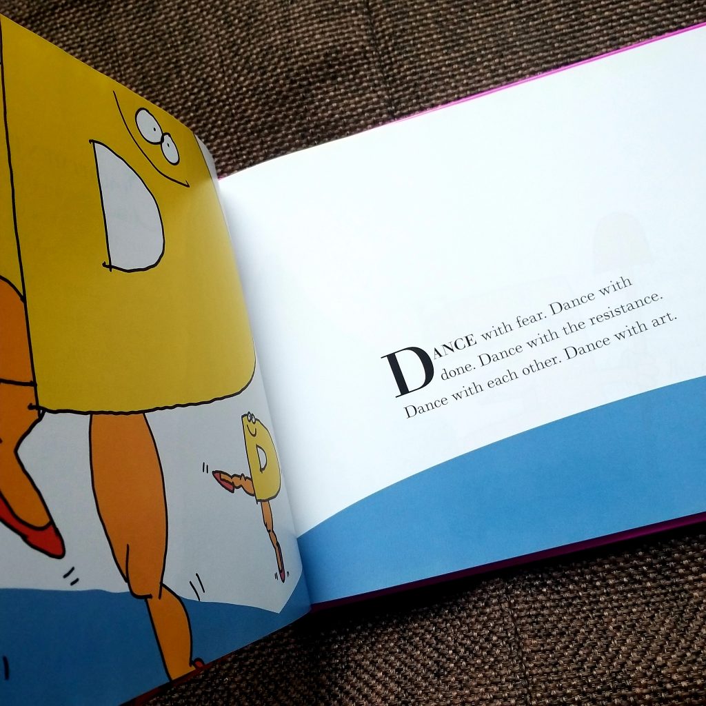 "V is for Vulnerable": Seth Godin's guide for accepting fears, taking action, creating art Alphabet Kids Book Reviews 20210309 085556