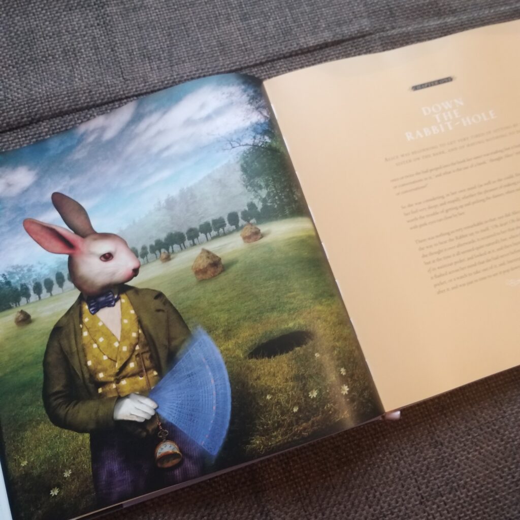 "Alice's Adventures in Wonderland" illustrated by Maggie Taylor Illustrated "Alice in Wonderland" Kids Book Reviews 20210321 154127