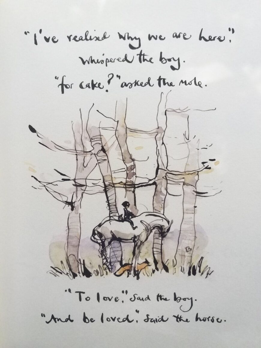"The Boy, the Mole, the Fox and the Horse" is the gift that keeps on giving Feelings and Emotions, Junior Fiction (6-12 years), Non-Fiction Children's Books Home Library Essentials charlie mackesy the boy the mole the fox and the horse 32