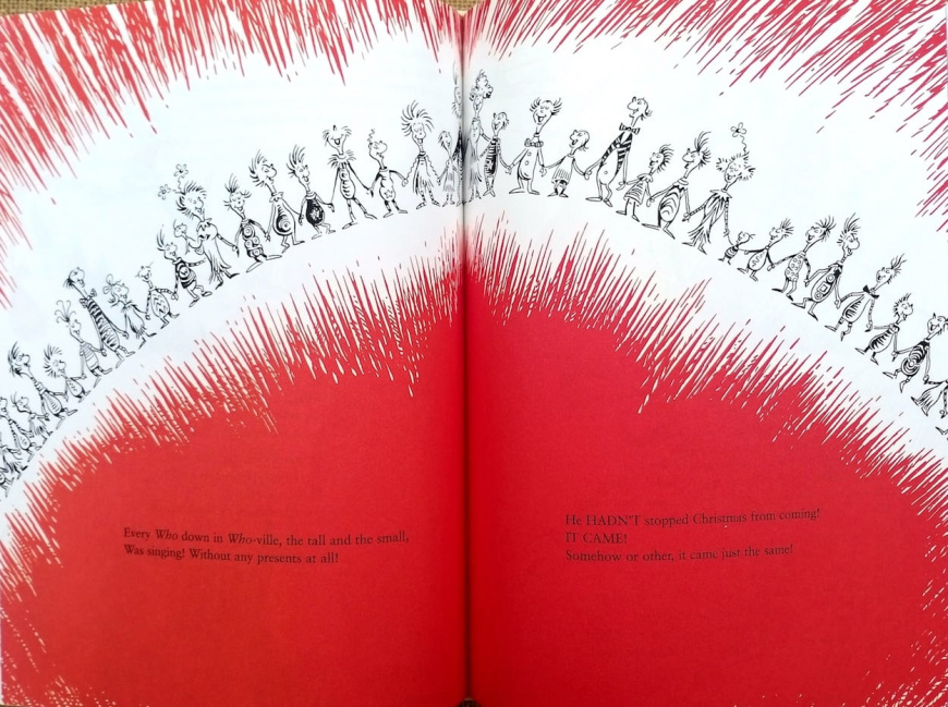 "How the Grinch Stole Christmas!" and Dr. Seuss's affinity with the green grouch Christmas, Junior Fiction (6-12 years) Home Library Essentials how the grinch stole christmas dr seuss 13