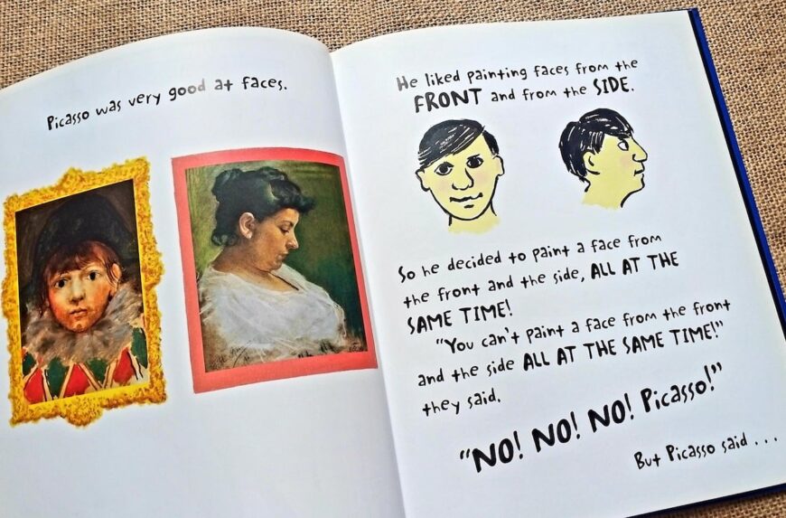 "Picasso's Trousers" - The courage to say "Yes!" when others say "No!" Baby & Toddler Picture Books (0-5 years), Illustrated Biographies Home Library Essentials picassos trousers nicholas allan 13