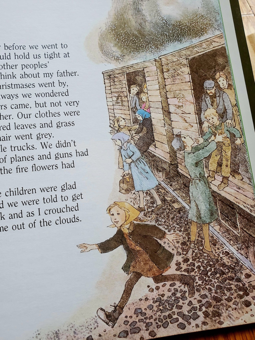 Empathy Through Literature: The Best Children's Books About Refugee Experiences War and Conflict Kids Book Reviews the angel with a mouth organ christobel mattingley astra lacis 05