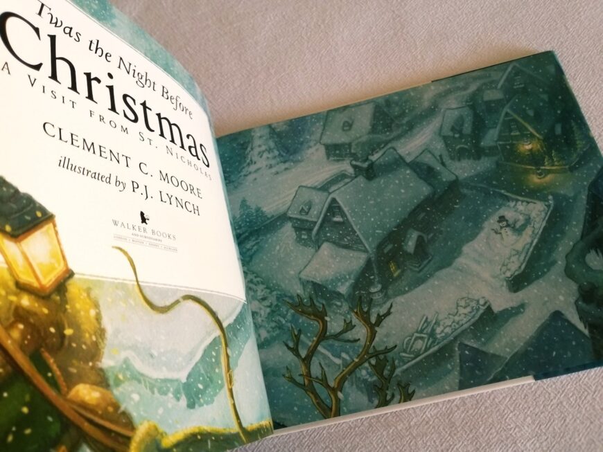 "'Twas The Night Before Christmas" illustrated by the remarkable P. J. Lynch Christmas Kids Book Reviews twas the night before christmas clement c moore p j lynch 02